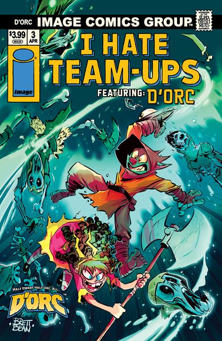 DORC #3 CVR C BRETT BEAN I HATE FAIRYLAND TEAM UP VAR 1ST PRINT