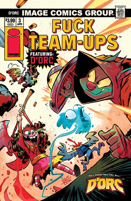 DORC #3 CVR D BRETT BEAN I HATE FAIRYLAND TEAM UP NSFW VAR 1ST PRINT