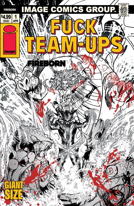 FIREBORN #1 CVR O PATRICK MULHOLLAND I HATE FAIRYLAND TEAM UP NSFW VAR 1ST PRINTS