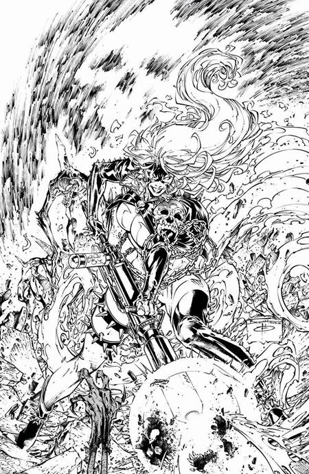 SHE-SPAWN #1 (OF 5) CVR E BRETT BOOTH B&W VAR 1ST PRINT