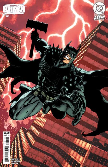 ABSOLUTE BATMAN #21 CVR D DOUG MAHNKE CARD STOCK VAR 1st PRINT